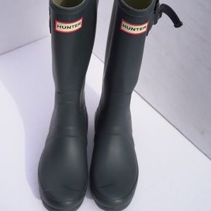 Womens Original Tall Hunter Rain Boots Sz. 5M 6F